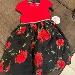 Brand new rose kids dress